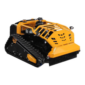 Remote-controlled lawn mower