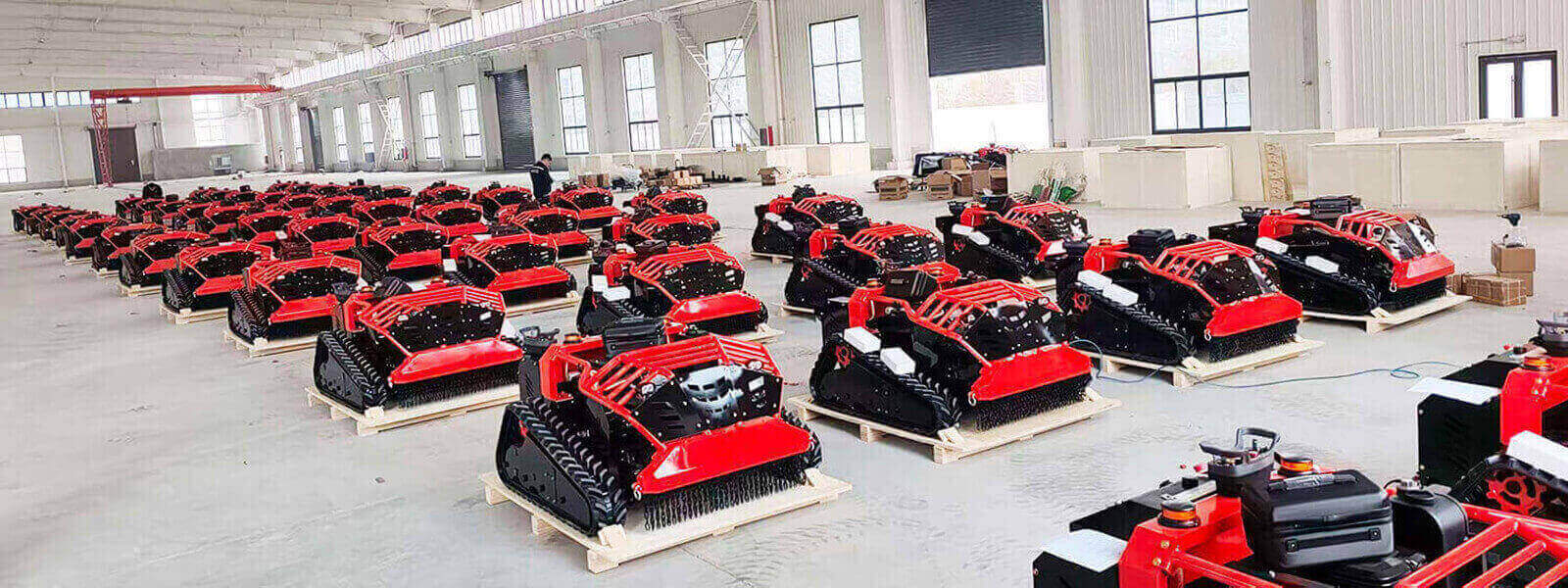 Ferngesteuerter Hangmäher